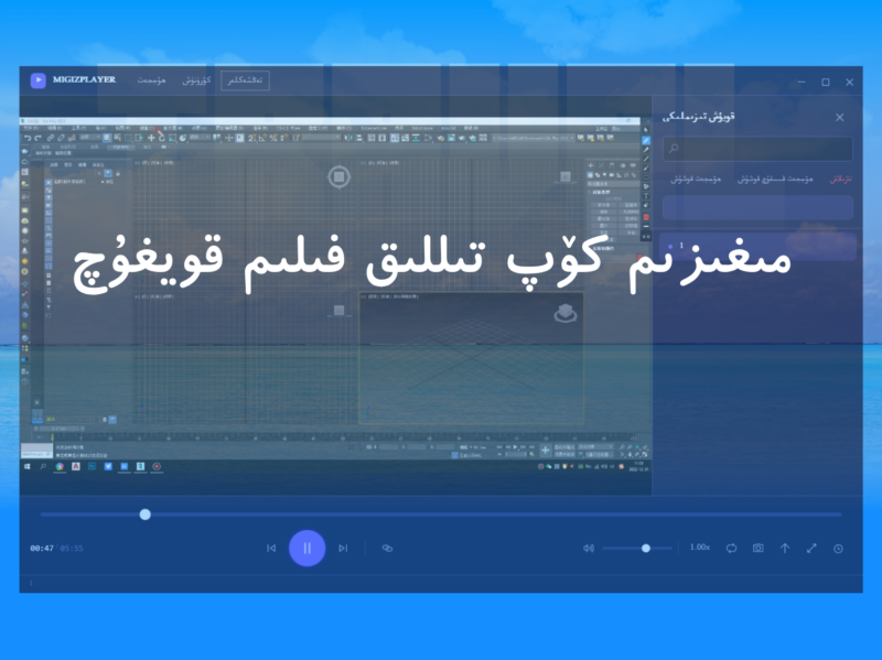 مىغىزىم كۆپ تىللىق فىلىم قويغۇچ-migizim
